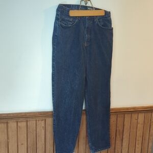 Eddie Bauer Dark Blue Classic-Fit Jeans 33-30